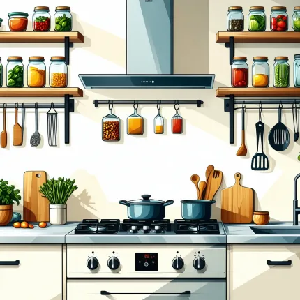Как организовать пространство на кухне: практические советы для занятых мам и семей